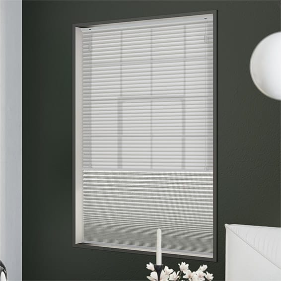 ツインハニカム シンプルグレー ハニカムシェード