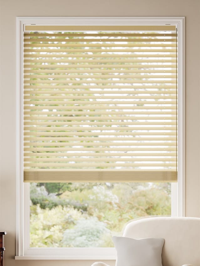 プレミアム ウッドブラインド【桐】 | 少ない力で操作が可能なループ式