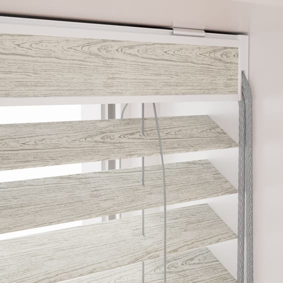 ラスティック シャビーホワイト ウッドブラインド