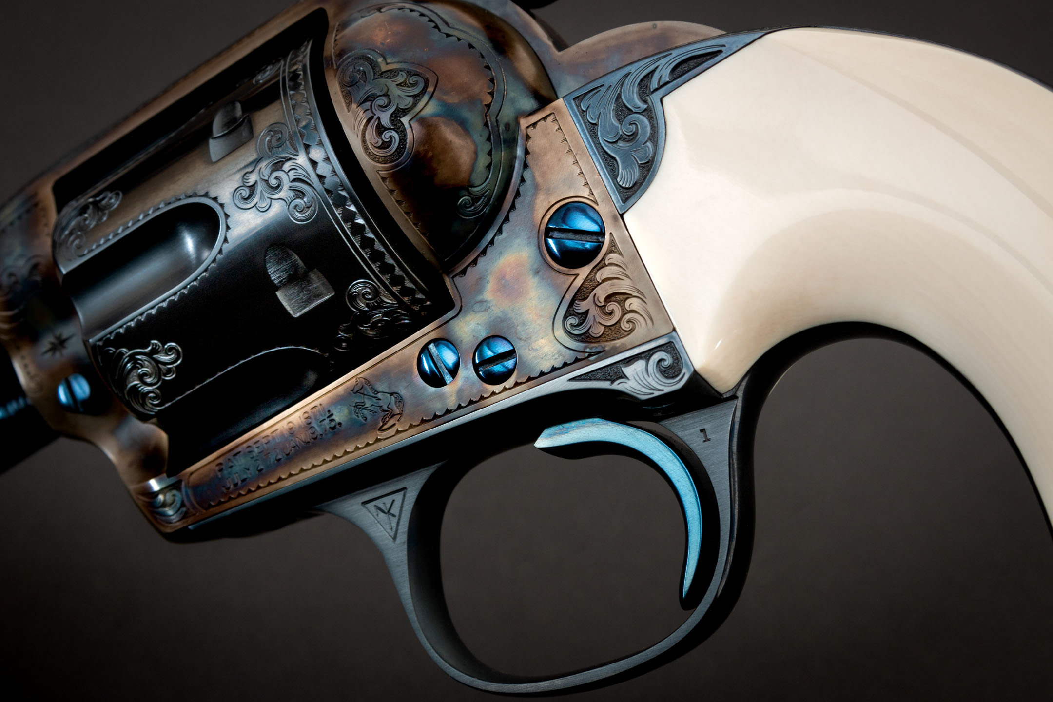 Colt SAA Bisley Model, Restored and Upgraded - Turnbull Restoration