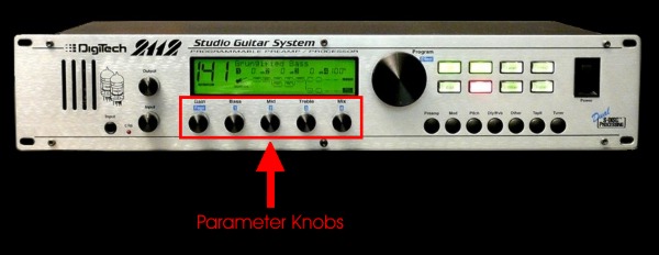Digitech Encoder for Parameter Knobs for SGS 2112, 2120 VGS