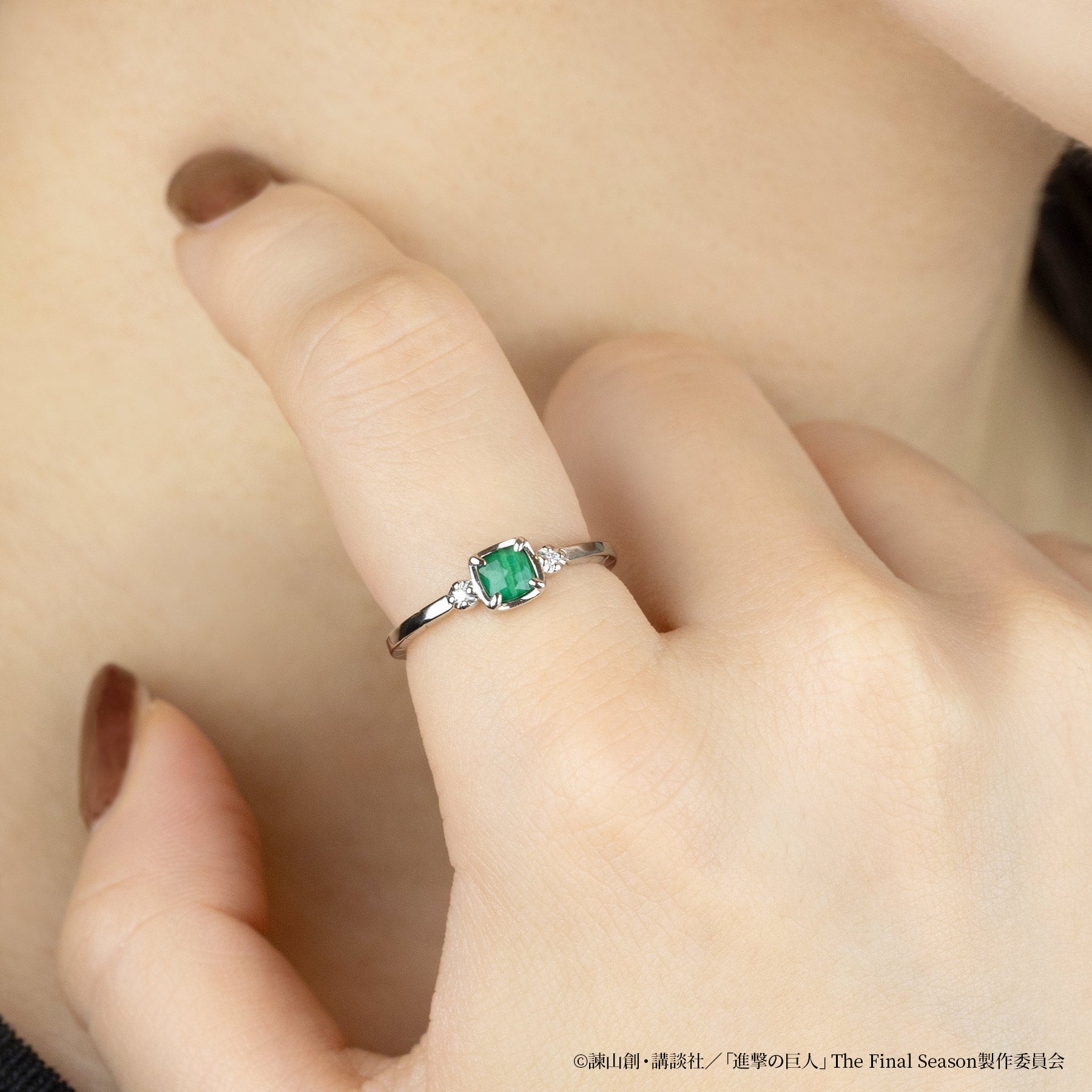 TVアニメ『進撃の巨人』リヴァイ兵士長バースデー記念リング【4月下旬