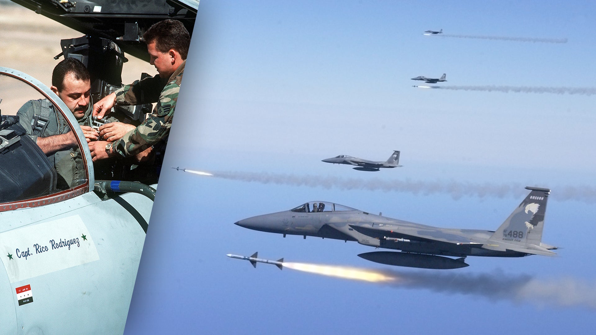 F-15 Eagle Pilot Explains Exactly How He Downed Three Migs During