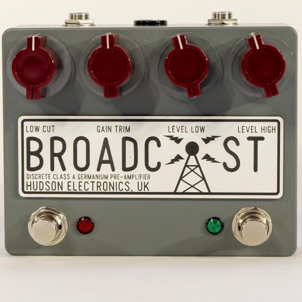 Hudson Electronics Broadcast Dual Footswitch Effects Pedal – Twin