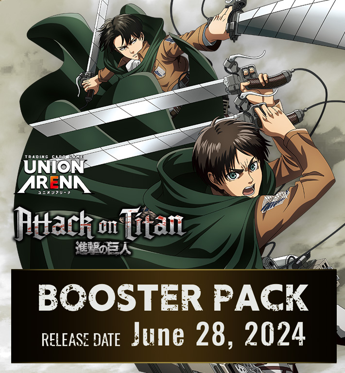 UNION ARENA BOOSTER PACK Attack on Titan [UA23BT] − PRODUCTS