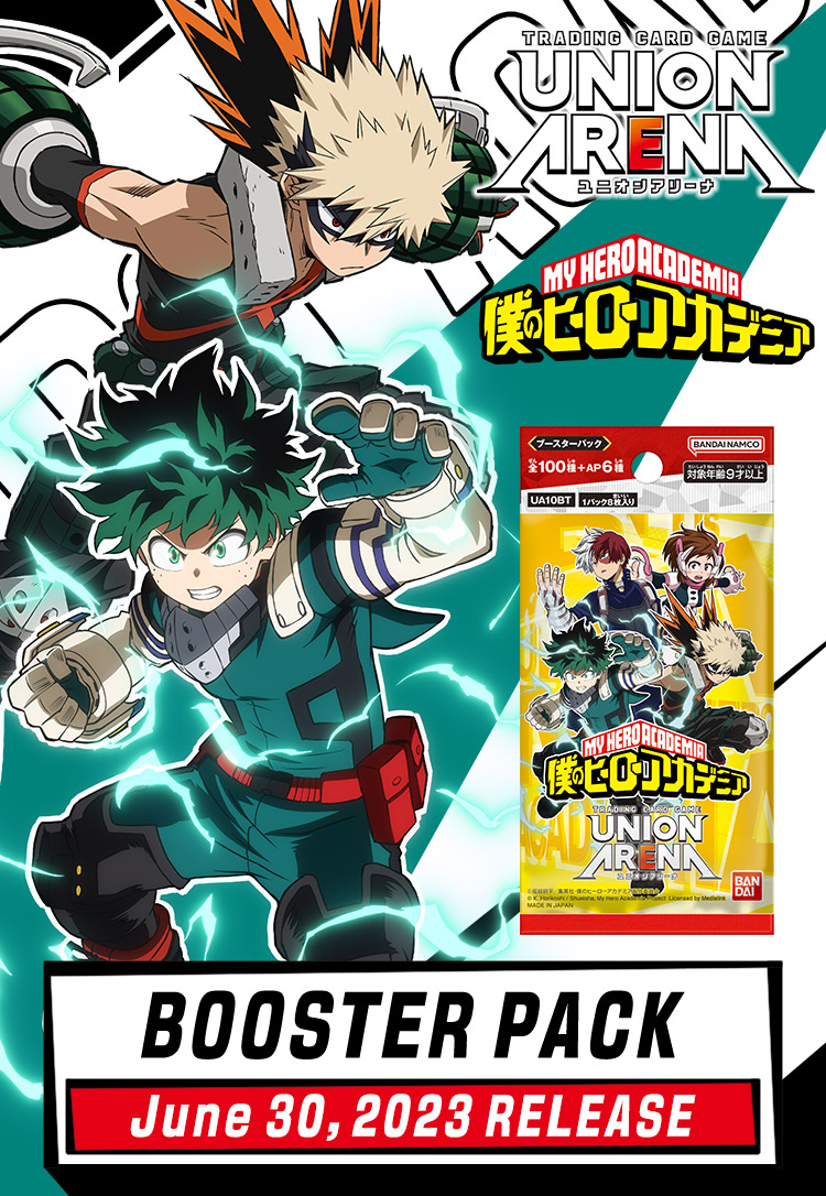 UNION ARENA BOOSTER PACK My Hero Academia [UA10BT] − PRODUCTS