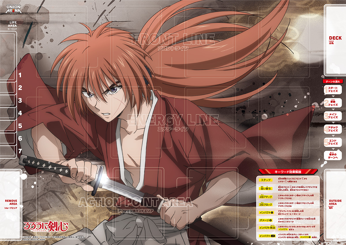 UNION ARENA スタートデッキ るろうに剣心 －明治剣客浪漫譚－【UA41ST