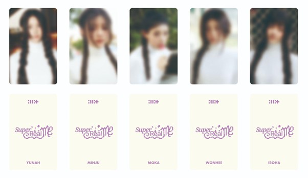 ILLIT 1st Mini Album 'SUPER REAL ME' ストア別購入特典絵柄公開