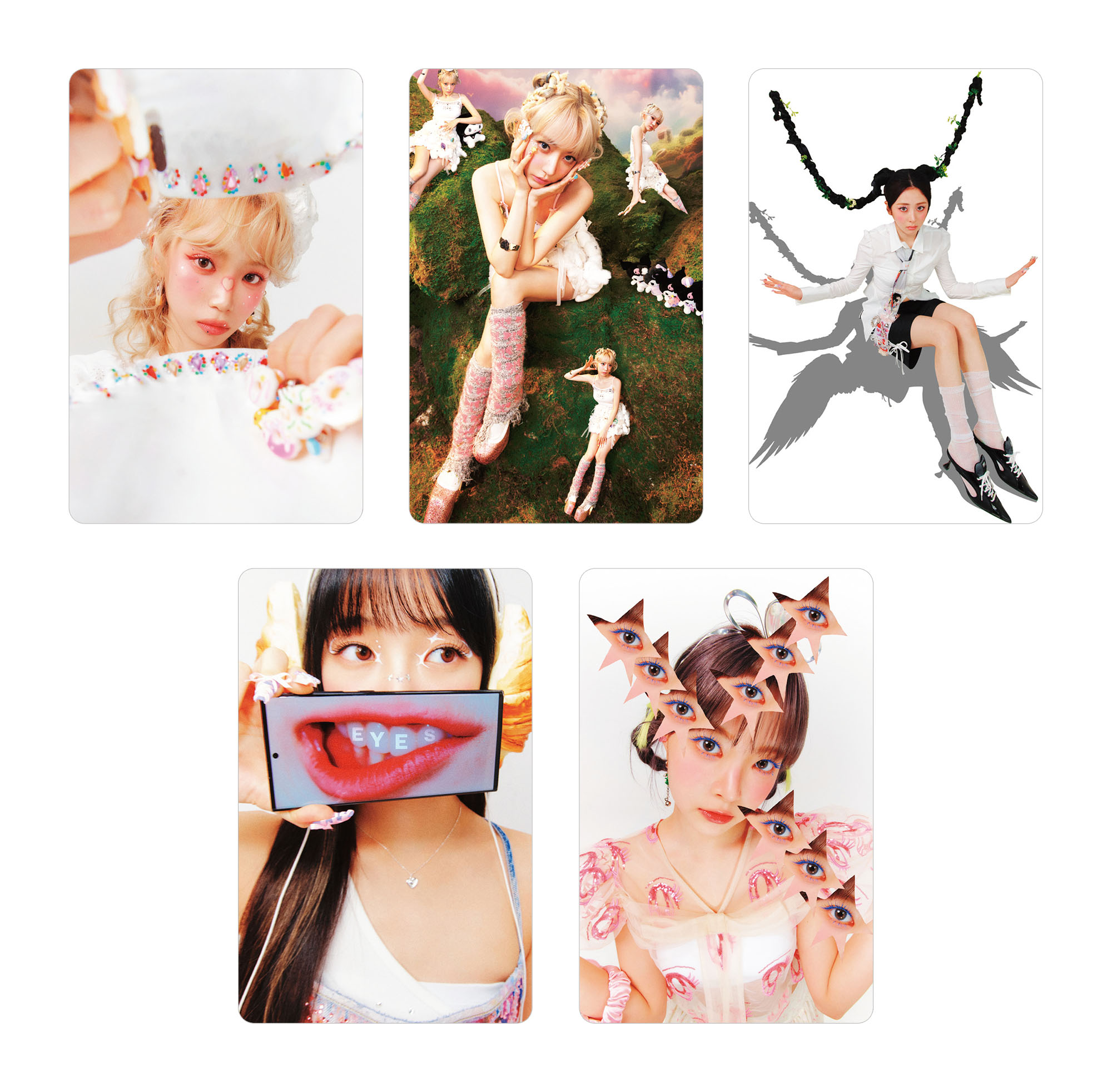 LE SSERAFIM 4th Mini Album 'CRAZY' CD購入特典絵柄公開！ - LE SSERAFIM