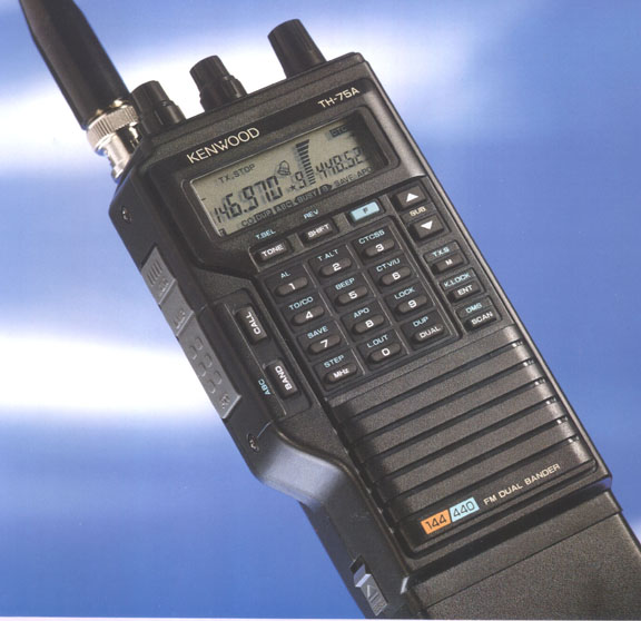 Kenwood TH-75A TH75A Dual Band HT