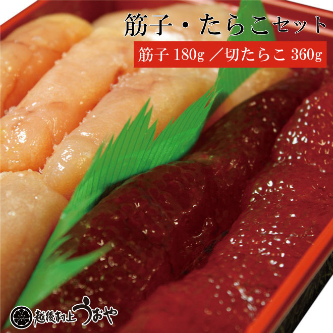 筋子、切たら子セット|鮭の町村上で創業200年の老舗 越後村上うおや