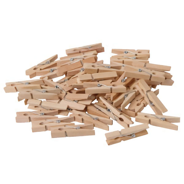 UCHIDASウチダス木製ピンチ: クラフト・素材