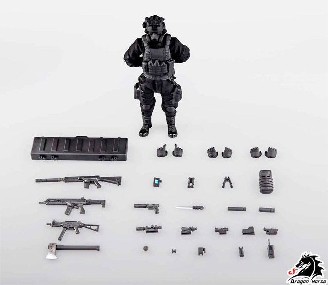 ドラゴンホース】1/12 DH-S001 SCP財団シリーズ 機動部隊Alpha-1