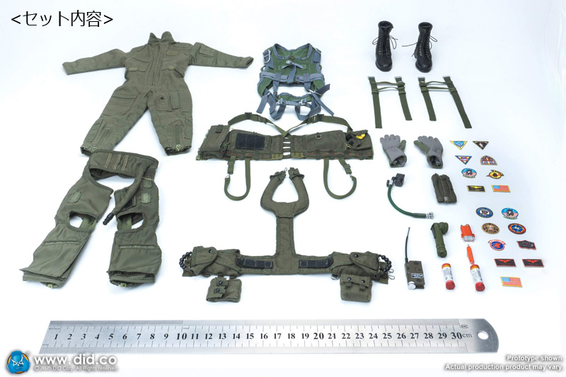 DID】E60081 1/6 U.S. F-14 Pilot Accessory Set F-14トムキャット