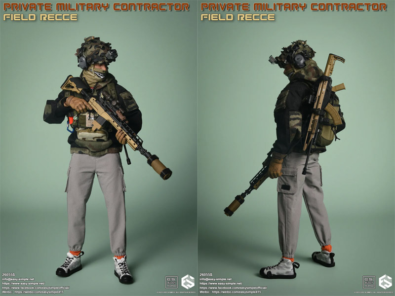 EASY&SIMPLE】26055S Private Military Contractor Field Recce PMC 1