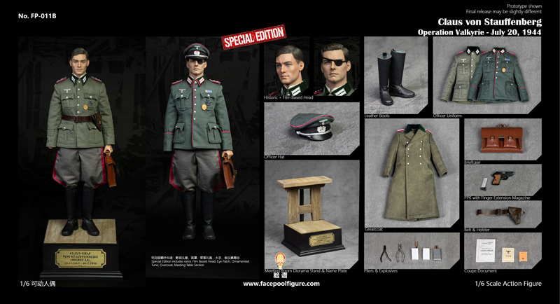 Facepoolfigure】FP011B 1/6 Discover History Series Operation