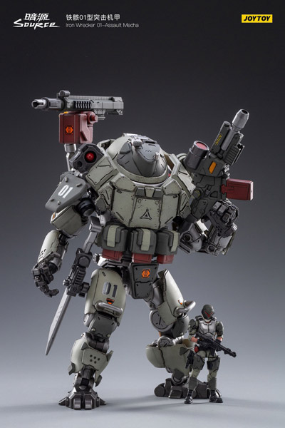 JOYTOY】JT1408 1/25 暗源 Iron Wrecker 01-Assault Mecha アイアン
