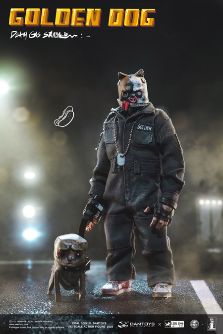 DAM】DAMTOYS x COALDOG PES022 1/12 GOLDEN DOG - Death Gas Station