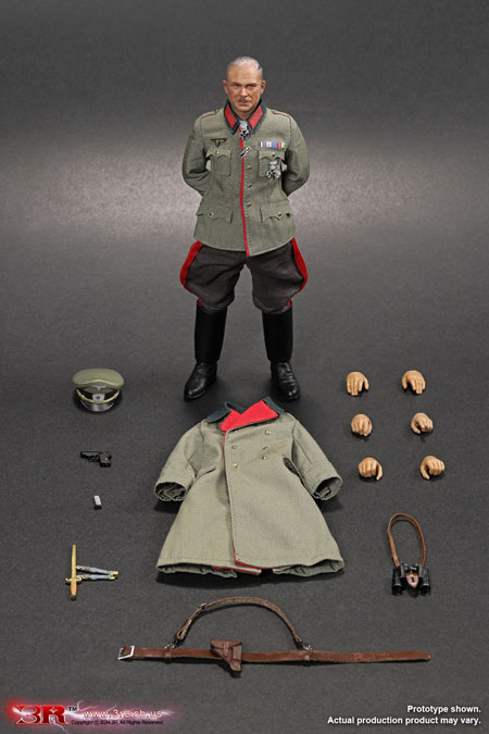 3R】TG80002 1/12 Mini Reich Series - Heinz Wilhelm Guderian WW2