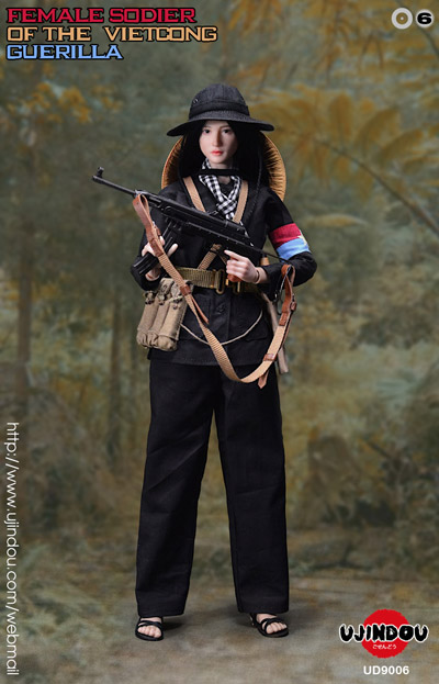 UJINDOU】UD9006 1/6 FEMALE SOLDIER OF THE VIETCONG GUERILLA 南
