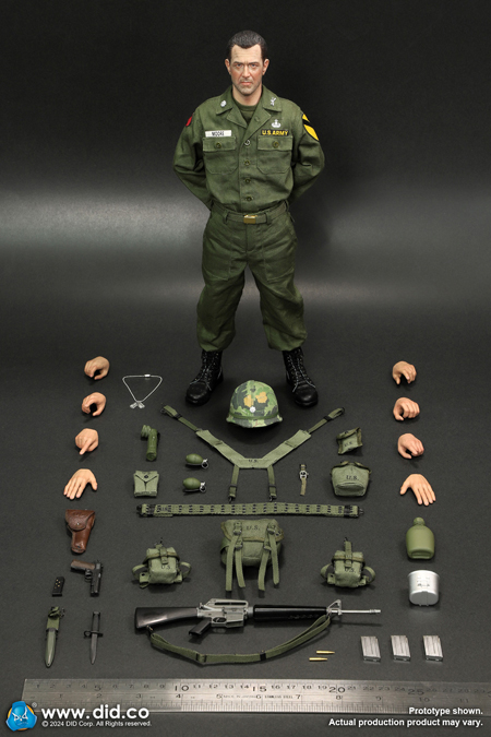 DID】V80174 Vietnam War U.S. Army Lt. Col. Moore ベトナム戦争