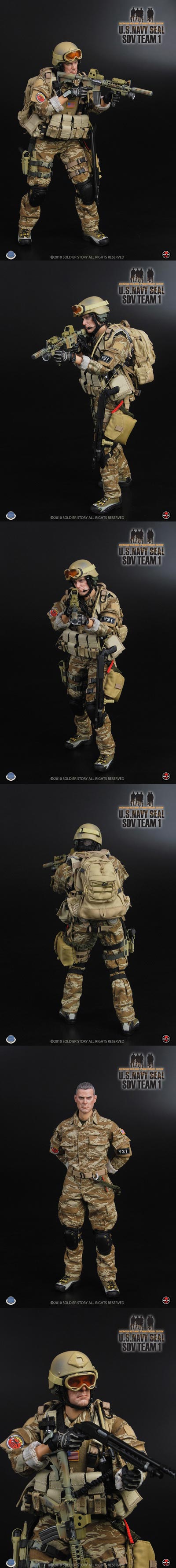 Soldier Story】1/6 Modern: U.S. NAVY SEAL SDV TEAM 1