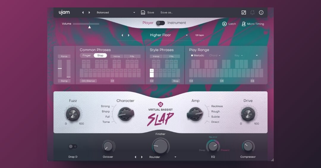 Virtual Bassist SLAP | Bass Plug-in for Bass That Slaps