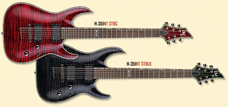 LTD H-351NT Review: Very fast and smooth neck, sounds incredible