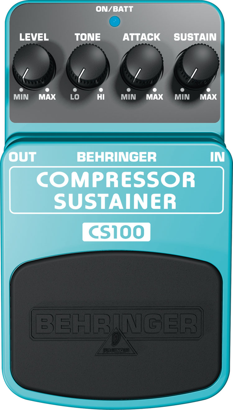 CS100 Compressor Sustainer Review: Personally this pedal would be