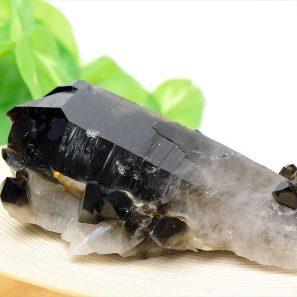 アーカンソー産 黒水晶（スモーキークォーツ）クラスター原石｜原産地