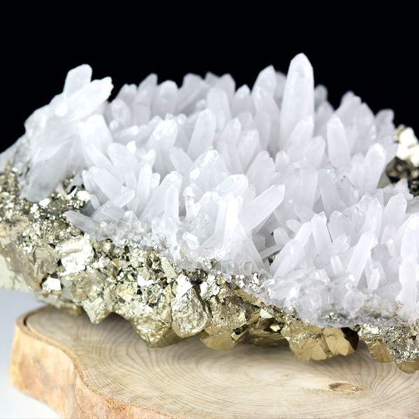 水晶共生・特大】パイライト クラスター｜黄鉄鉱｜原石｜激レア｜直