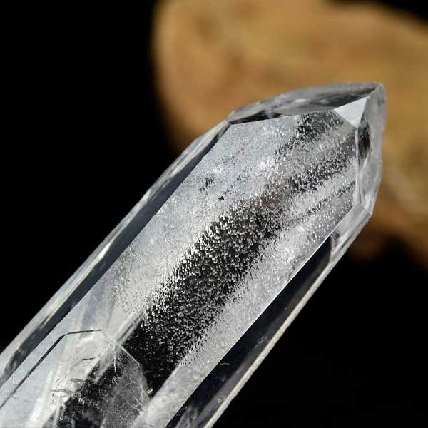 幻想的な青い光】エンジェルラダークォーツ（天使のはしご）ルース