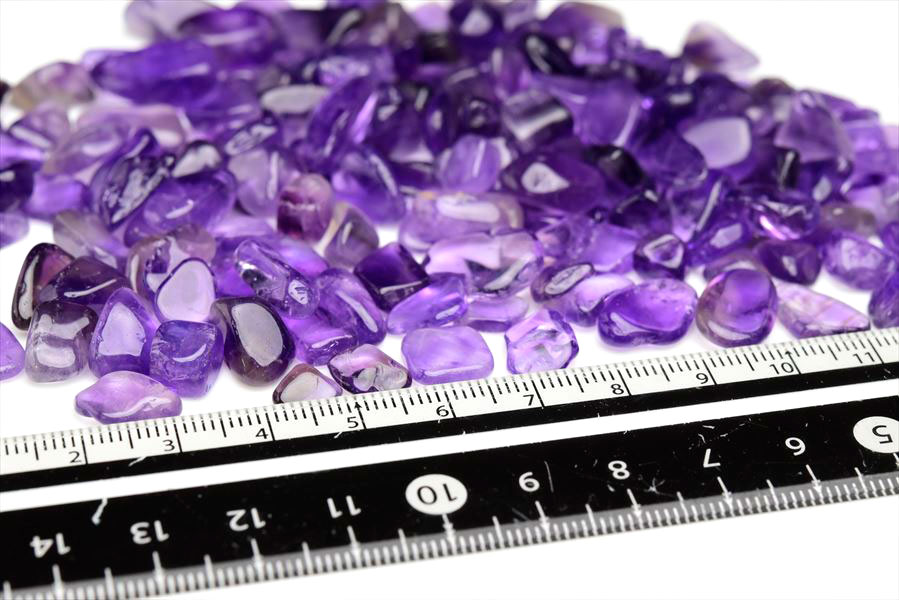 AAA アメジスト 紫水晶 さざれ｜透明・濃紫｜ブラジル産｜浄化｜天然石