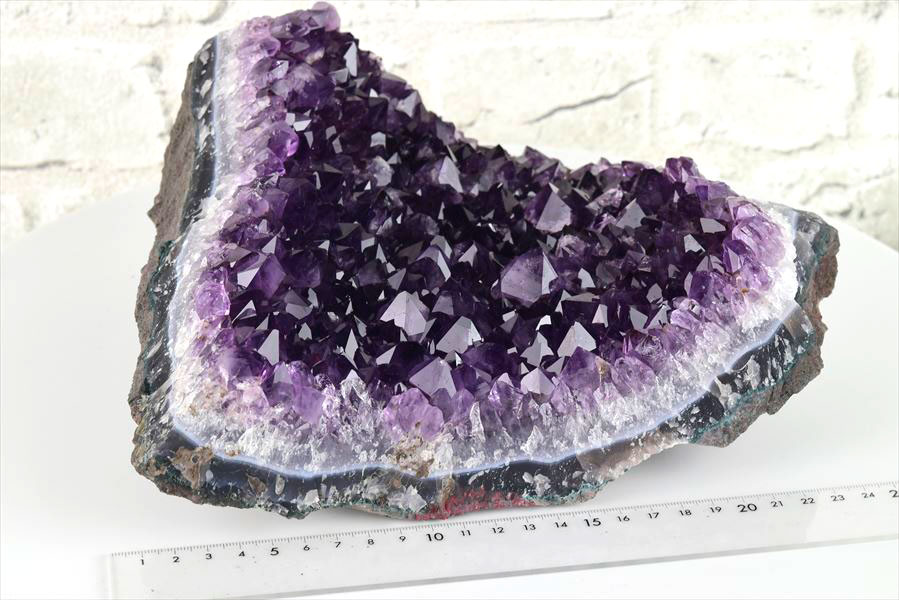 特大サイズ アメジストクラスター 原石｜紫水晶｜アップストーン