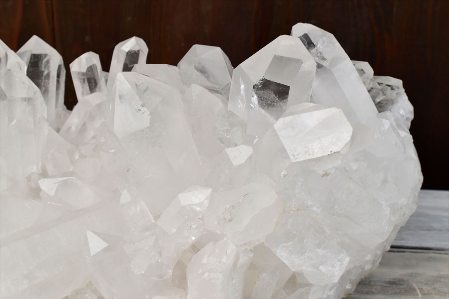 ✳️極上の照り、輝き放つ‼️存在際立つ水晶✨SS級 水晶クラスター 天然石