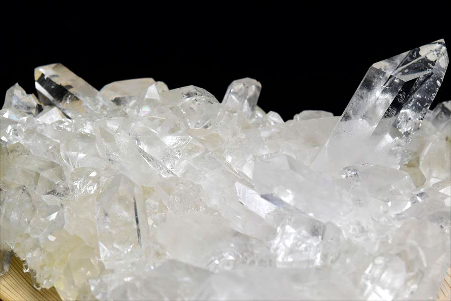 超透明】ブラジル・コリント産 水晶クラスター 原石｜アップストーン