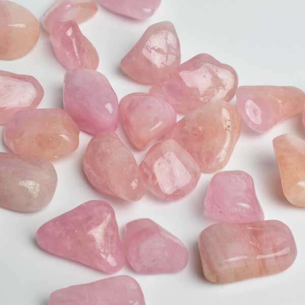 モルガナイト AAA+ タンブル 磨き石【1個】【約25mm前後】【ブラジル産