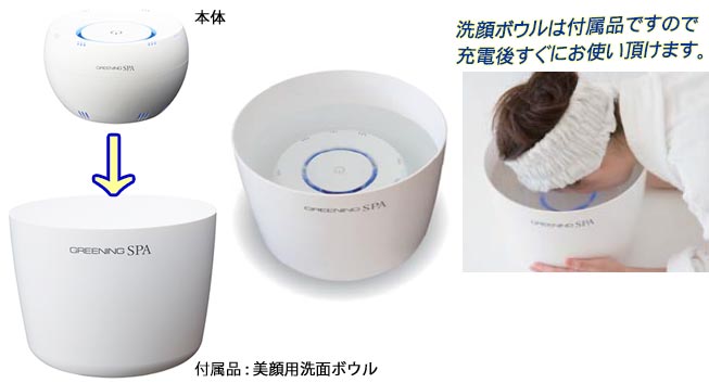 高濃度水素風呂 グリーニングスパ