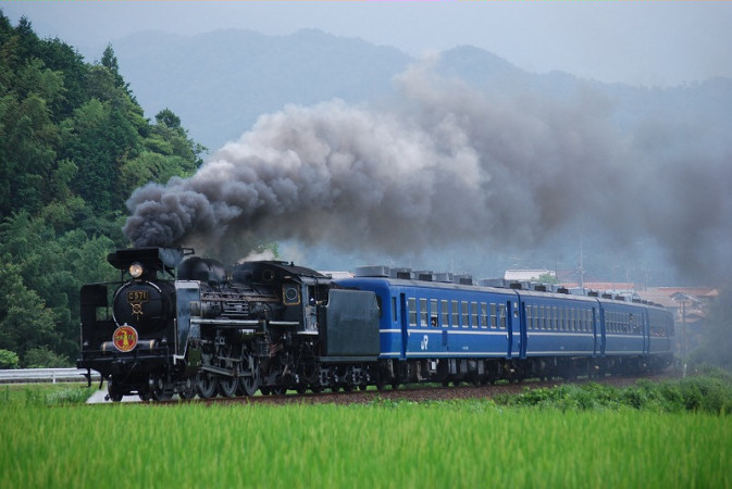 529．SLやまぐち号30周年記念列車運転