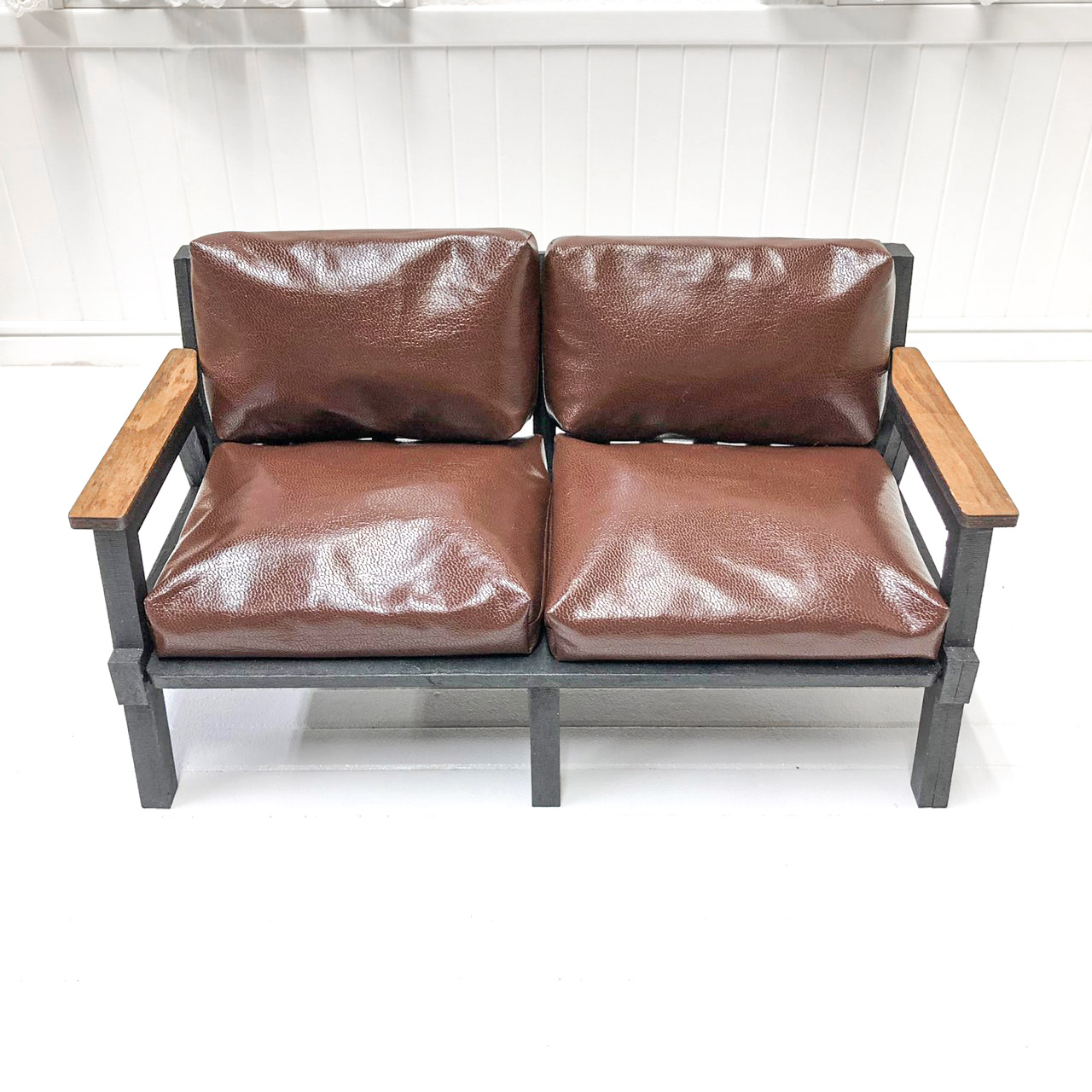 アイアン風ソファ（2人掛け）1/6