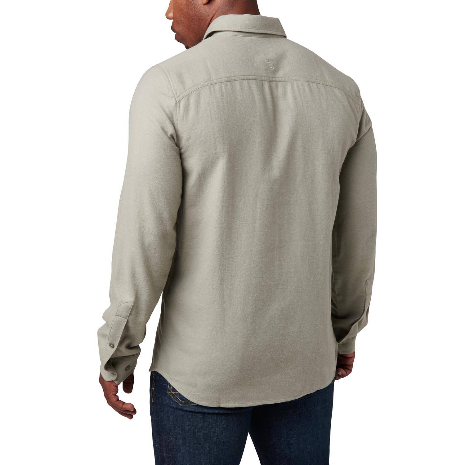 5.11 Men's Silverwood Solid Flannel Shirt | U.S. Patriot