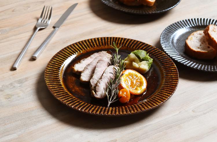 鎬リム皿 余宮隆｜暮らしのうつわ 花田 作家もの和食器 通販の専門店