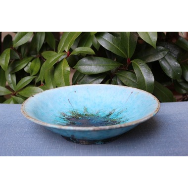 伊賀焼 小辻真一 青浅鉢 うつわ家膳｜人気作家、窯元を中心とした