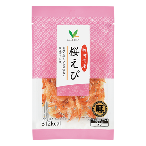 駿河湾産 桜えび｜Vマーク：信頼の生活ブランド｜株式会社八社会