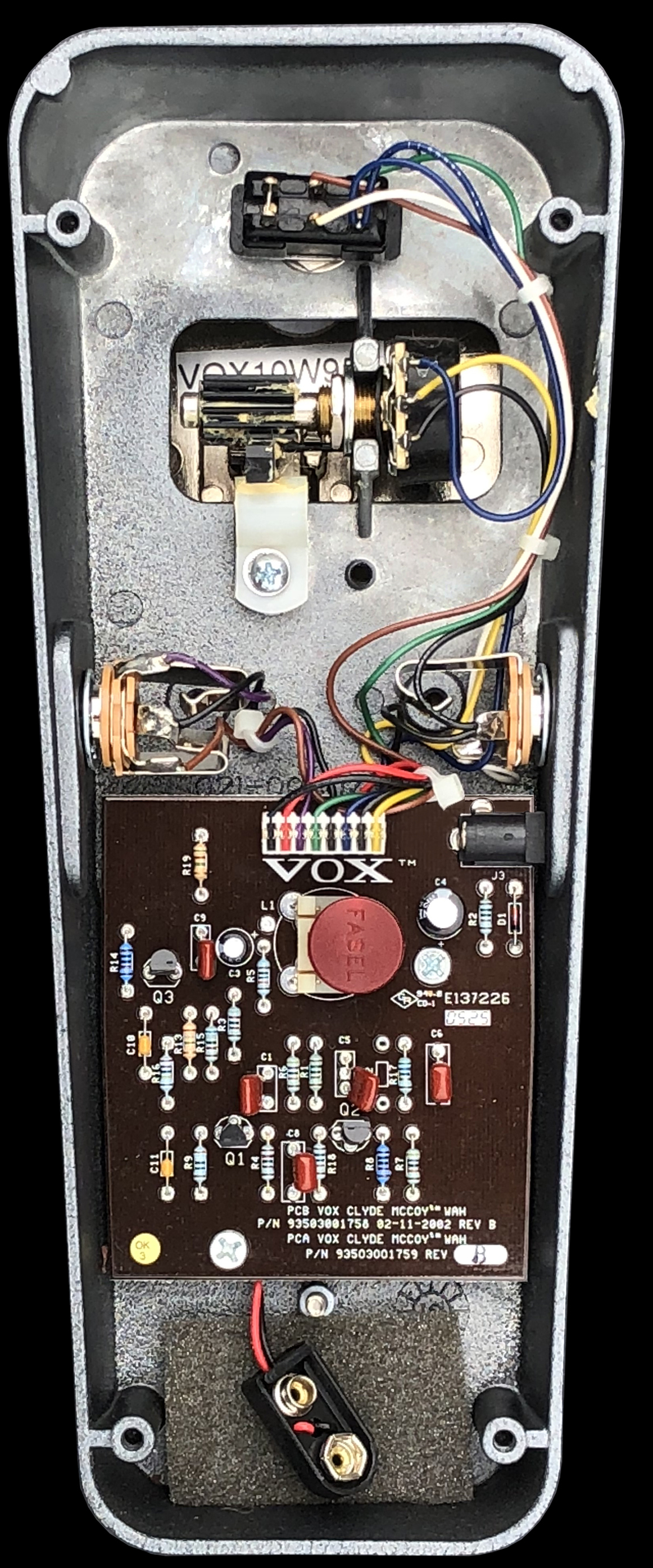The VOX Showroom -- Vox V848 Clyde McCoy Wah Wah Pedal - 2002-2004