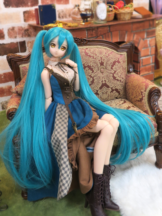 DD初音ミク、デフォルトスタイルウィッグがドルパ42アフターイベントで