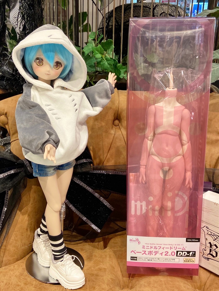 大人気！「MDDベースボディ2.0（DD-f3） セミホワイト」再入荷です