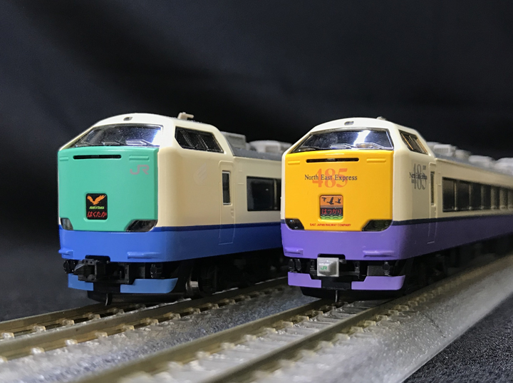 名列車はつかり！ TOMIXの485系3000番代が入線！！ | ホビースクエア