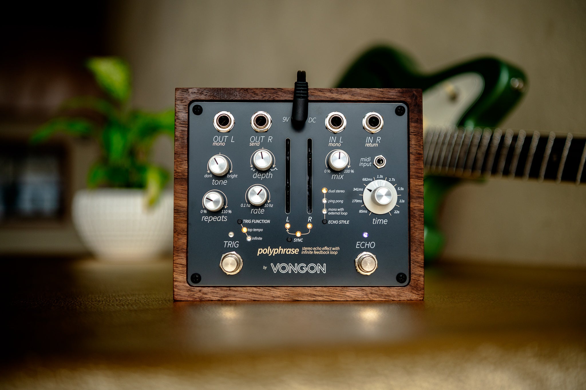 vongon polyprase エコーペダルエフェクター