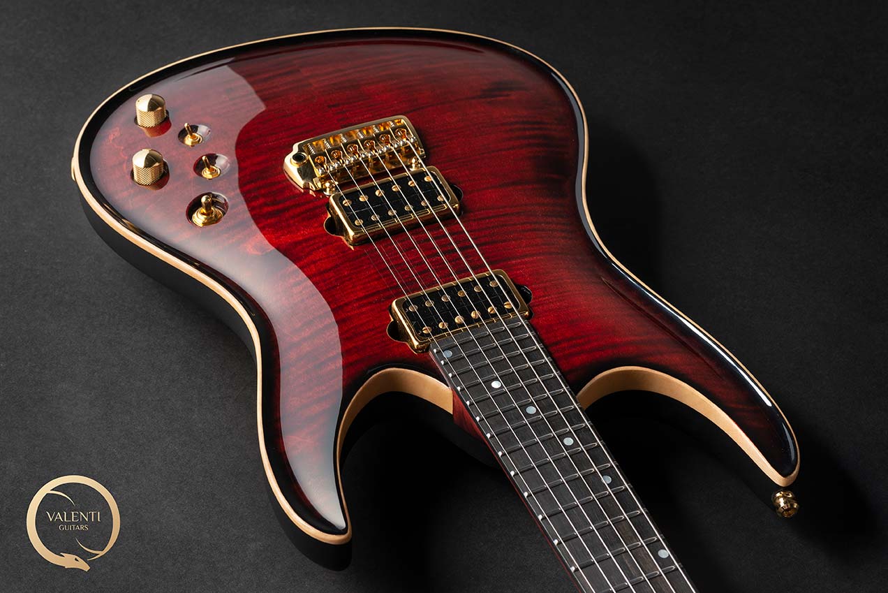 Nebula Carved | Valenti Guitars